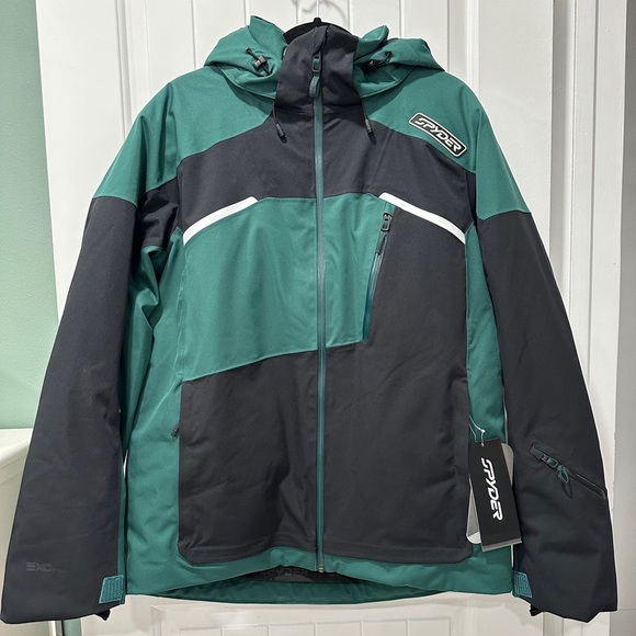 NWT Spyder Leader Insulated Jacket in Cypress Green - Picture 5 of 16